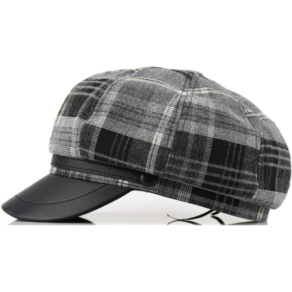 Womens Newsboy Cap French Fashion Hats Summer Cabbie Baker Boy Hat for main image 5